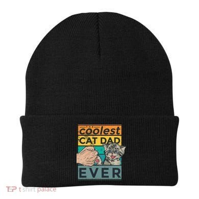 The Coolest Cat Dad Ever Beanie