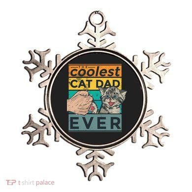 The Coolest Cat Dad Ever Ornament
