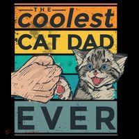 The Coolest Cat Dad Ever Tank Top thumb 6