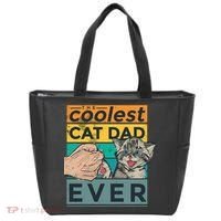 The Coolest Cat Dad Ever Tote Bag thumb 0