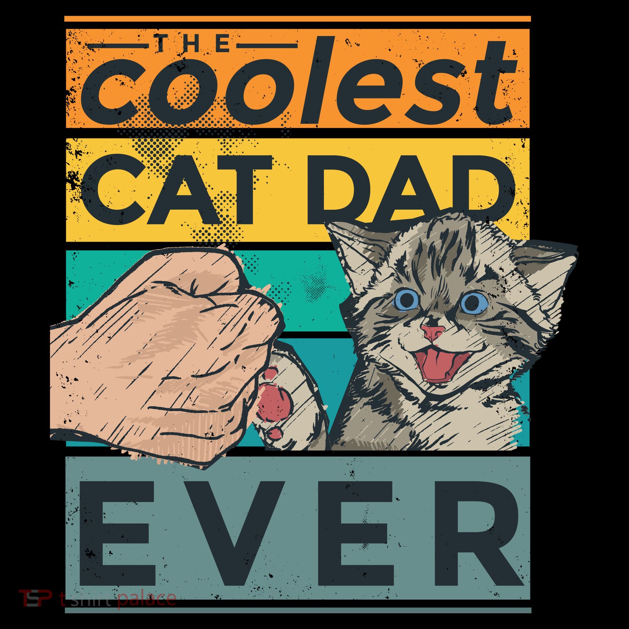 The Coolest Cat Dad Ever Tote Bag