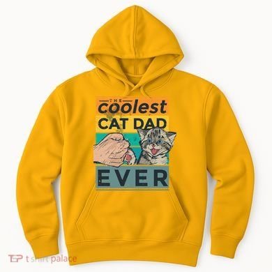 The Coolest Cat Dad Ever Hoodie
