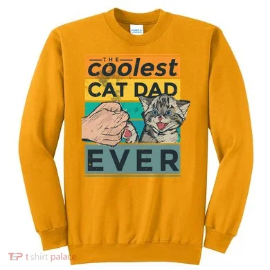 The Coolest Cat Dad Ever Sweatshirt