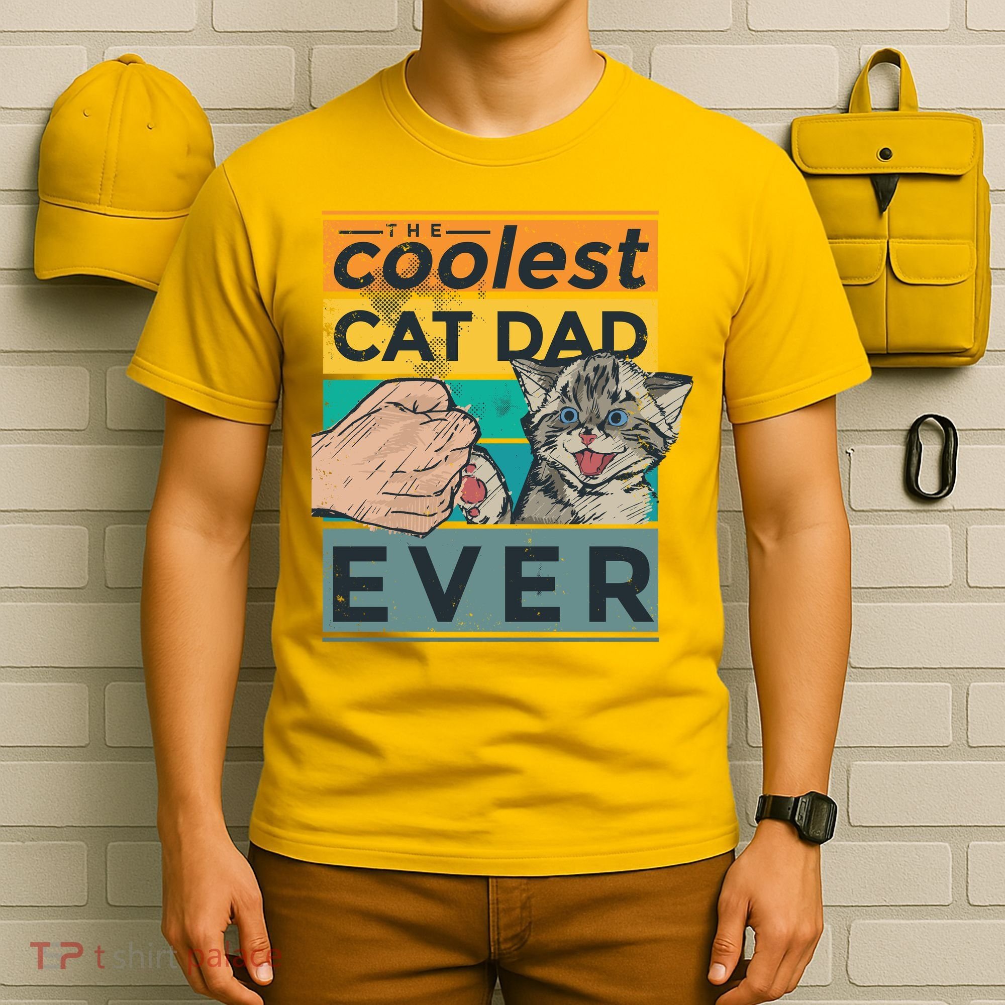 The Coolest Cat Dad Ever T-Shirt