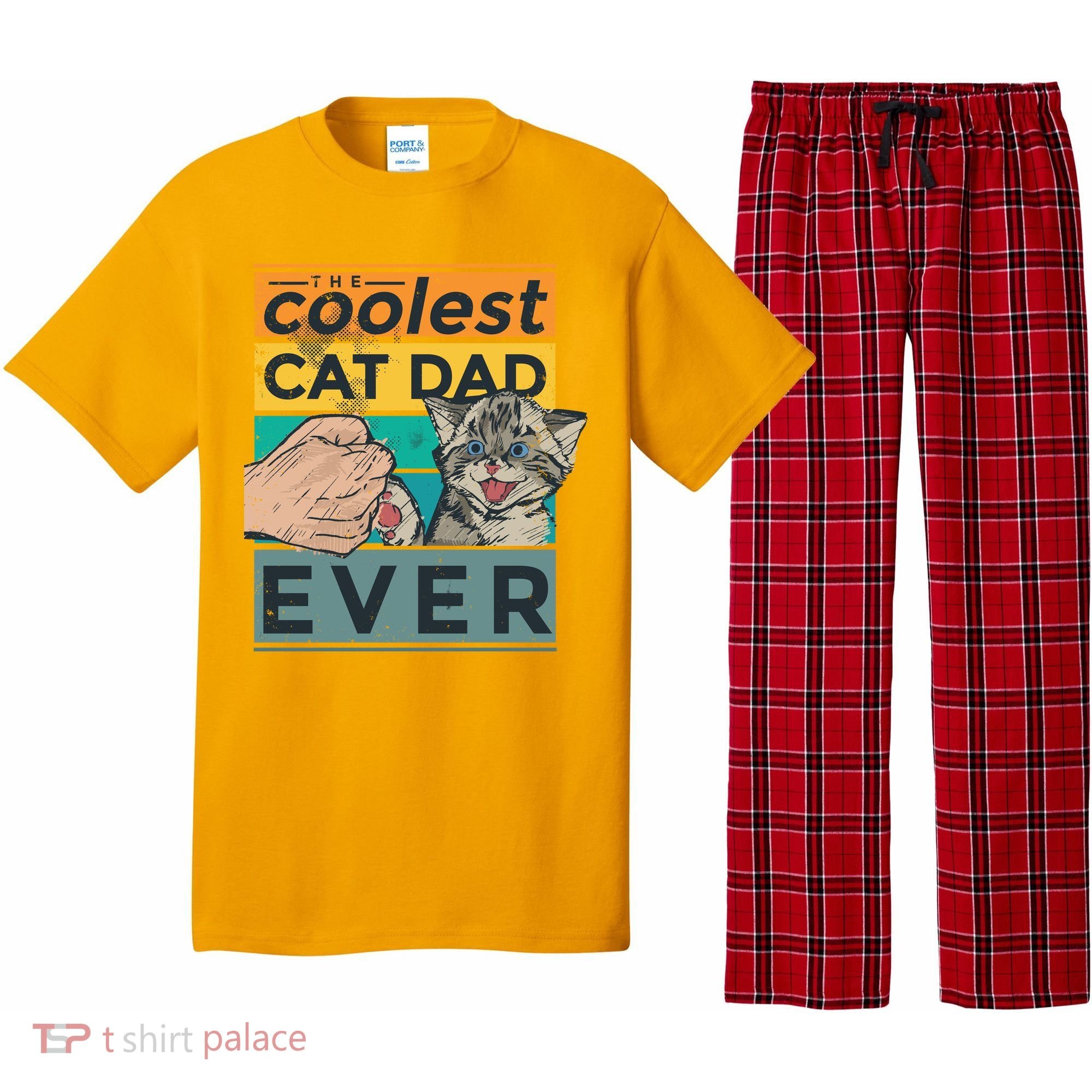 The Coolest Cat Dad Ever Pajama Set
