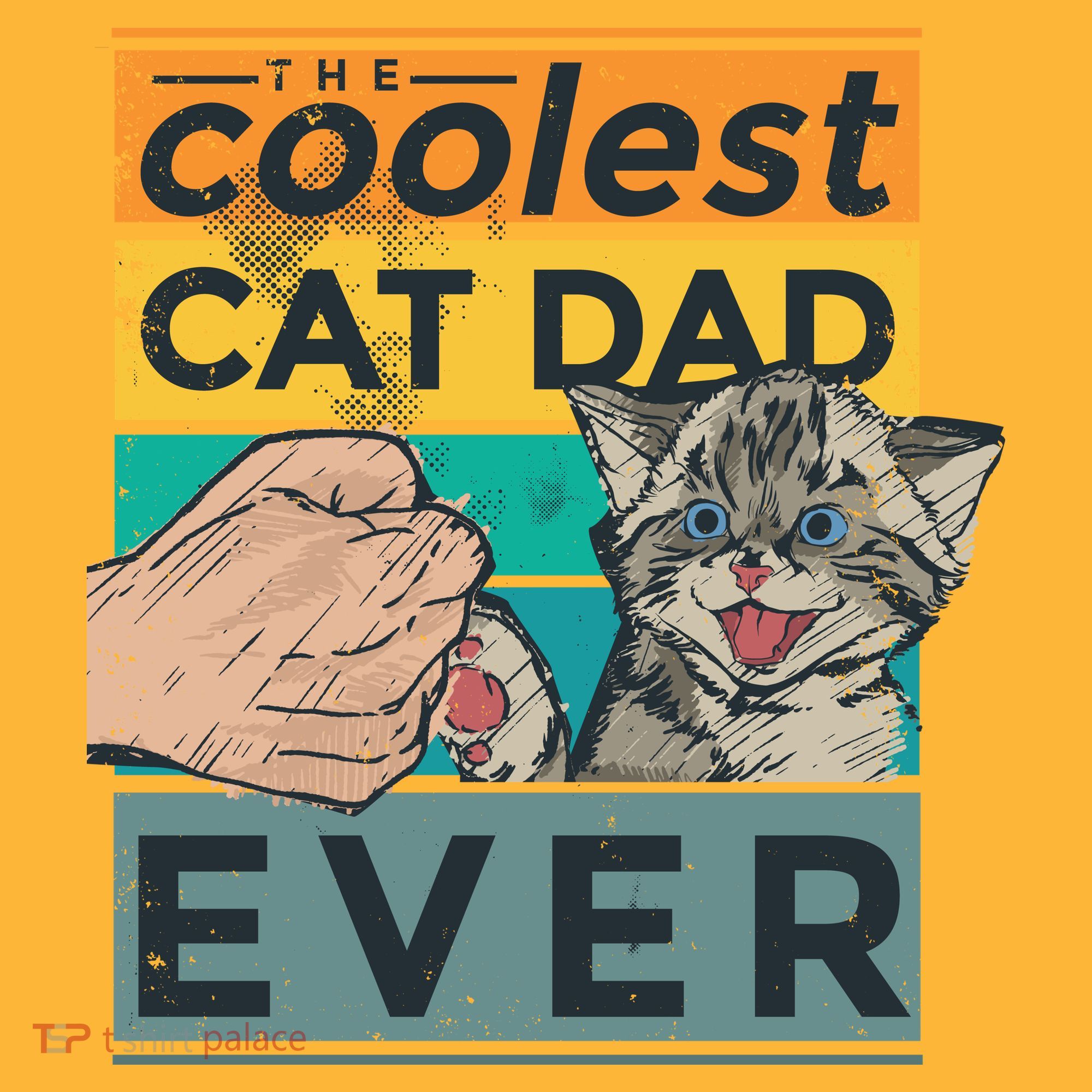 The Coolest Cat Dad Ever Pajama Set