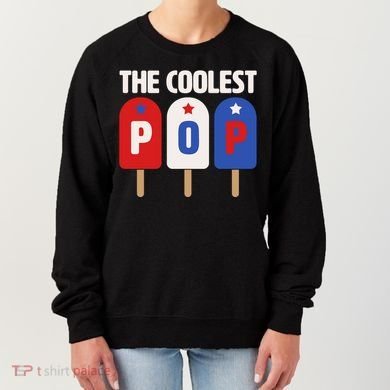 The Coolest Pop Happy Father's Day Popsicles Women's Sweatshirt