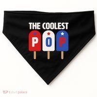The Coolest Pop Happy Father's Day Popsicles USA-Made Doggie Bandana thumb 0