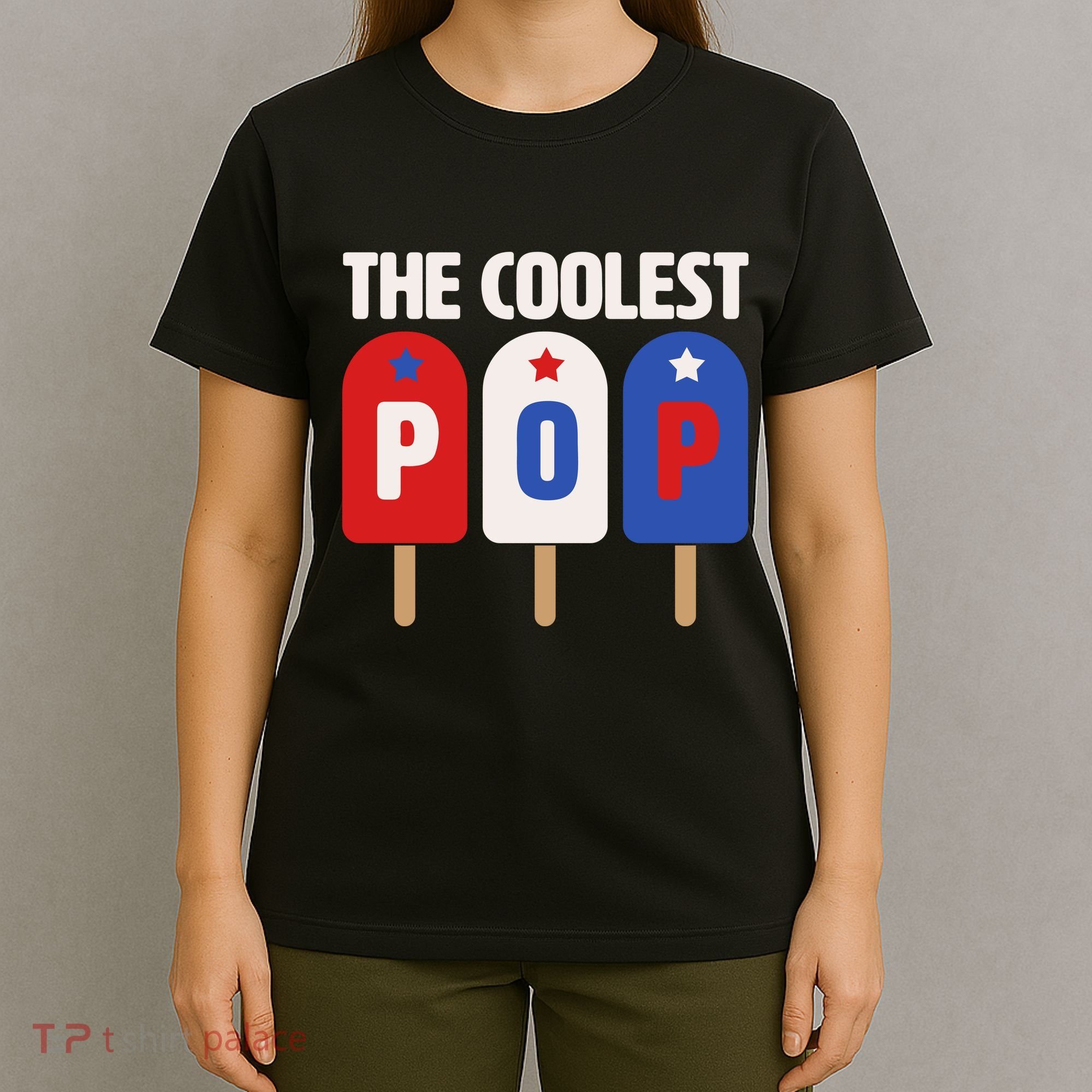 The Coolest Pop Happy Father's Day Popsicles T-Shirt