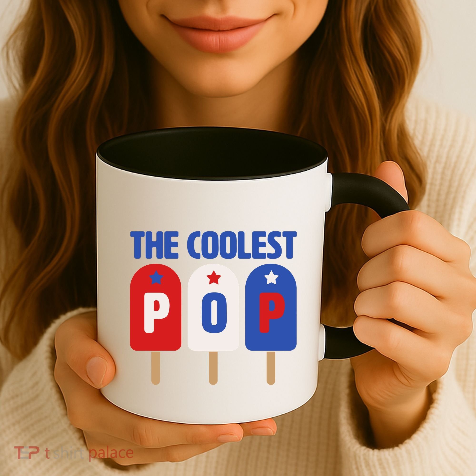 The Coolest Pop Happy Father's Day Popsicles Coffee Mug