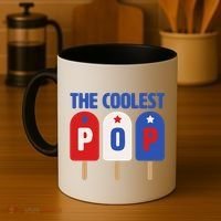 The Coolest Pop Happy Father's Day Popsicles Coffee Mug thumb 4