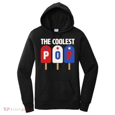 The Coolest Pop Happy Father's Day Popsicles Women's Hoodie