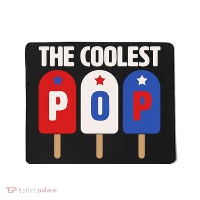 The Coolest Pop Happy Father's Day Popsicles Mousepad