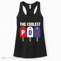 The Coolest Pop Happy Father's Day Popsicles Women's Tank Top thumb 0