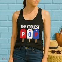 The Coolest Pop Happy Father's Day Popsicles Women's Tank Top thumb 2