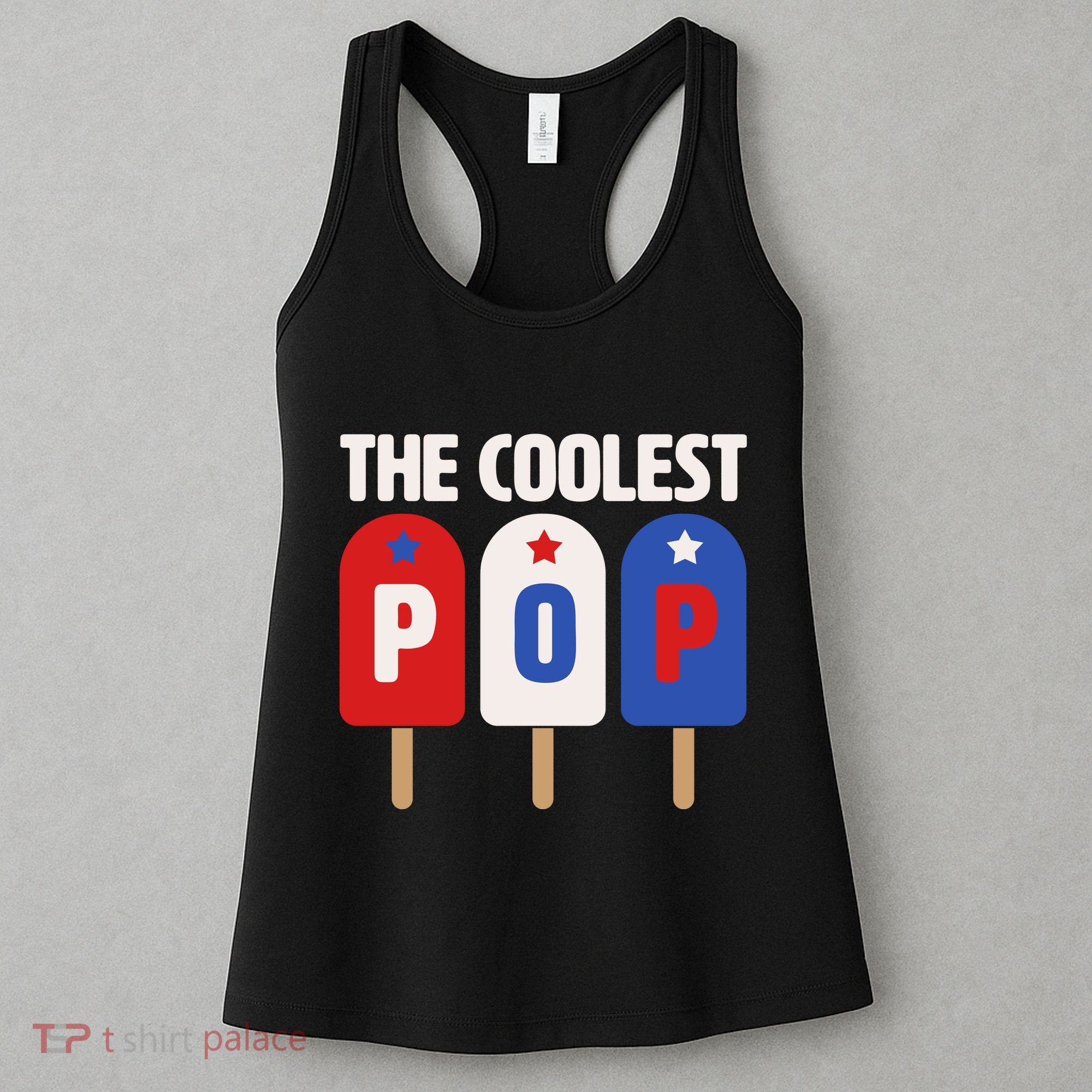 The Coolest Pop Happy Father's Day Popsicles Women's Tank Top