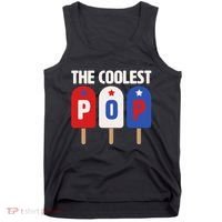 The Coolest Pop Happy Father's Day Popsicles Tank Top thumb 0