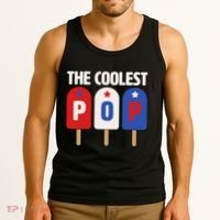 The Coolest Pop Happy Father's Day Popsicles Tank Top thumb 3