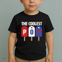 The Coolest Pop Happy Father's Day Popsicles Toddler T-Shirt thumb 2