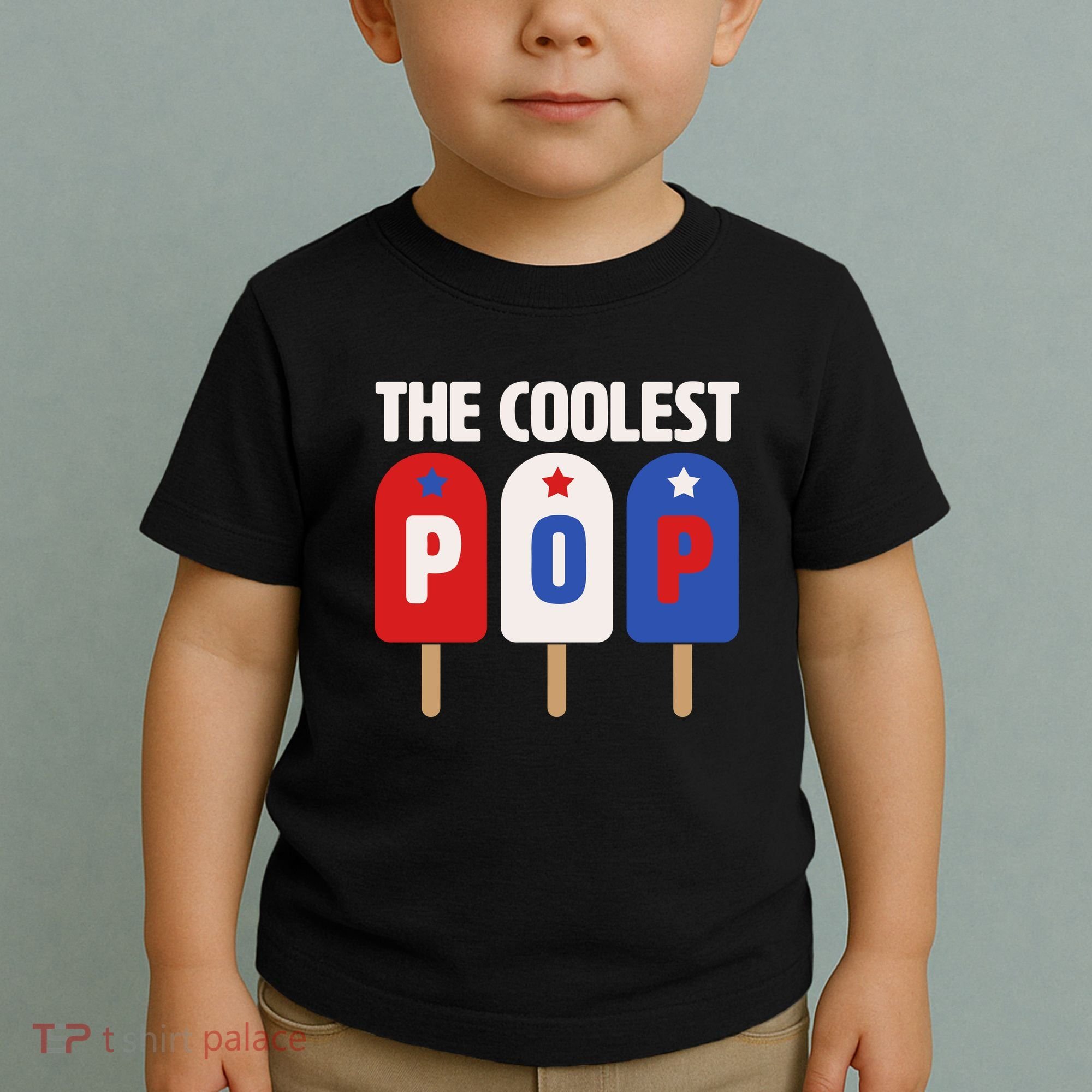The Coolest Pop Happy Father's Day Popsicles Toddler T-Shirt