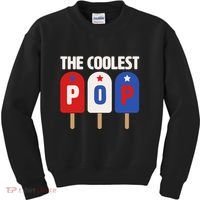The Coolest Pop Happy Father's Day Popsicles Kids Sweatshirt thumb 0