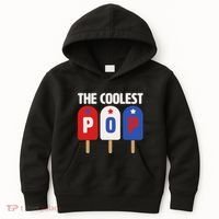 The Coolest Pop Happy Father's Day Popsicles Kids Hoodie thumb 0