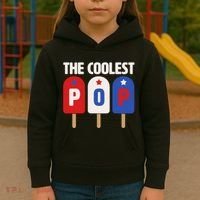 The Coolest Pop Happy Father's Day Popsicles Kids Hoodie thumb 3