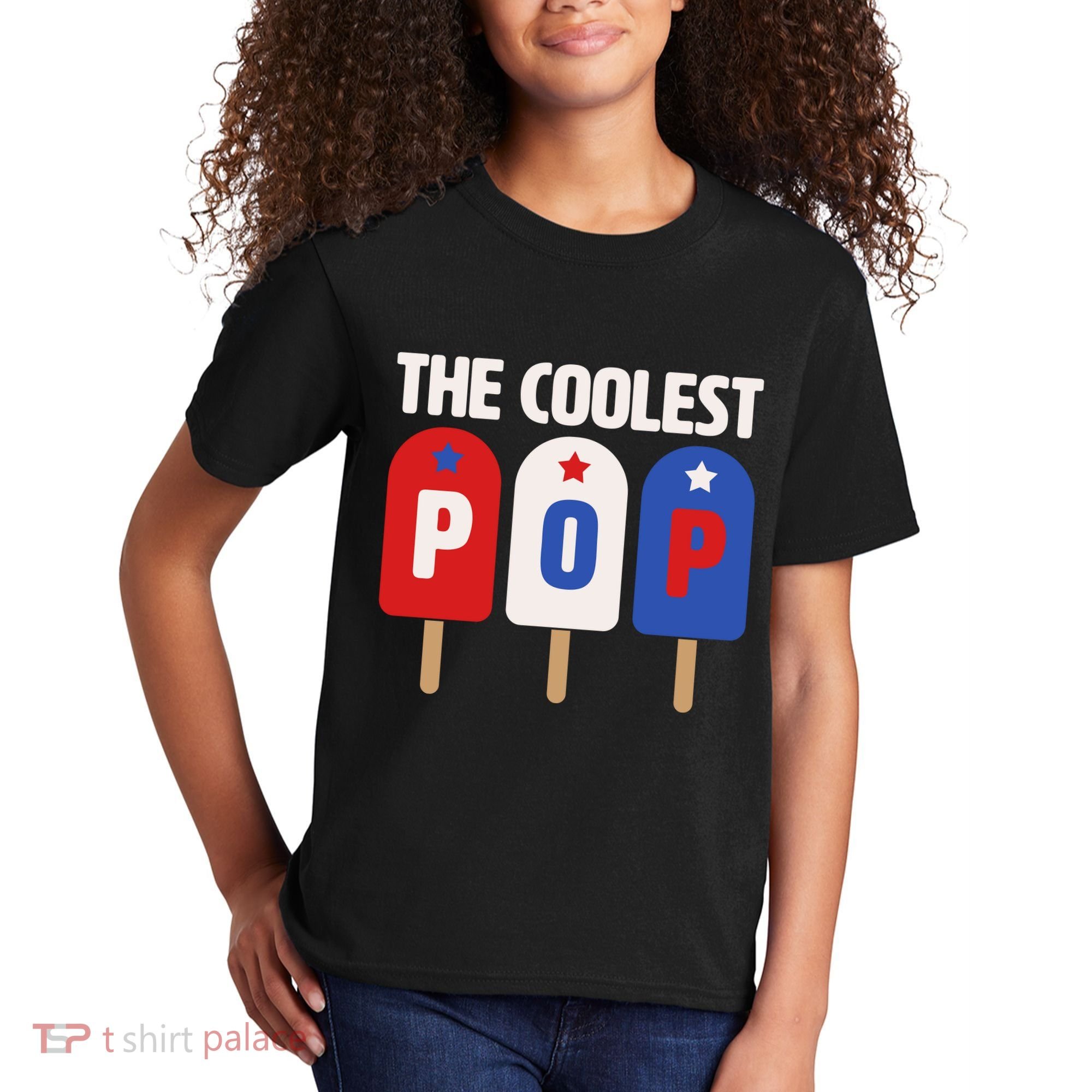 The Coolest Pop Happy Father's Day Popsicles Kids T-Shirt