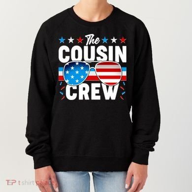 The Cousin Crew USA American Flag Women's Sweatshirt