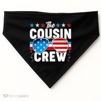 The Cousin Crew USA American Flag USA-Made Doggie Bandana thumb 0