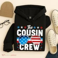 The Cousin Crew USA American Flag Hoodie thumb 4
