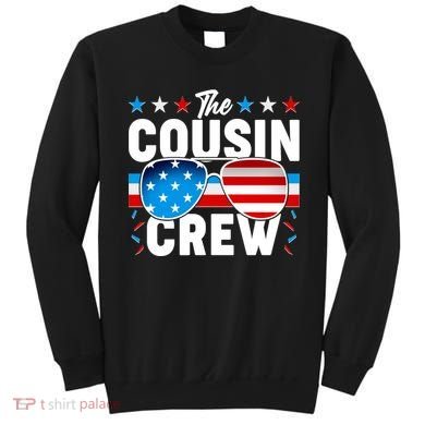 The Cousin Crew USA American Flag Sweatshirt