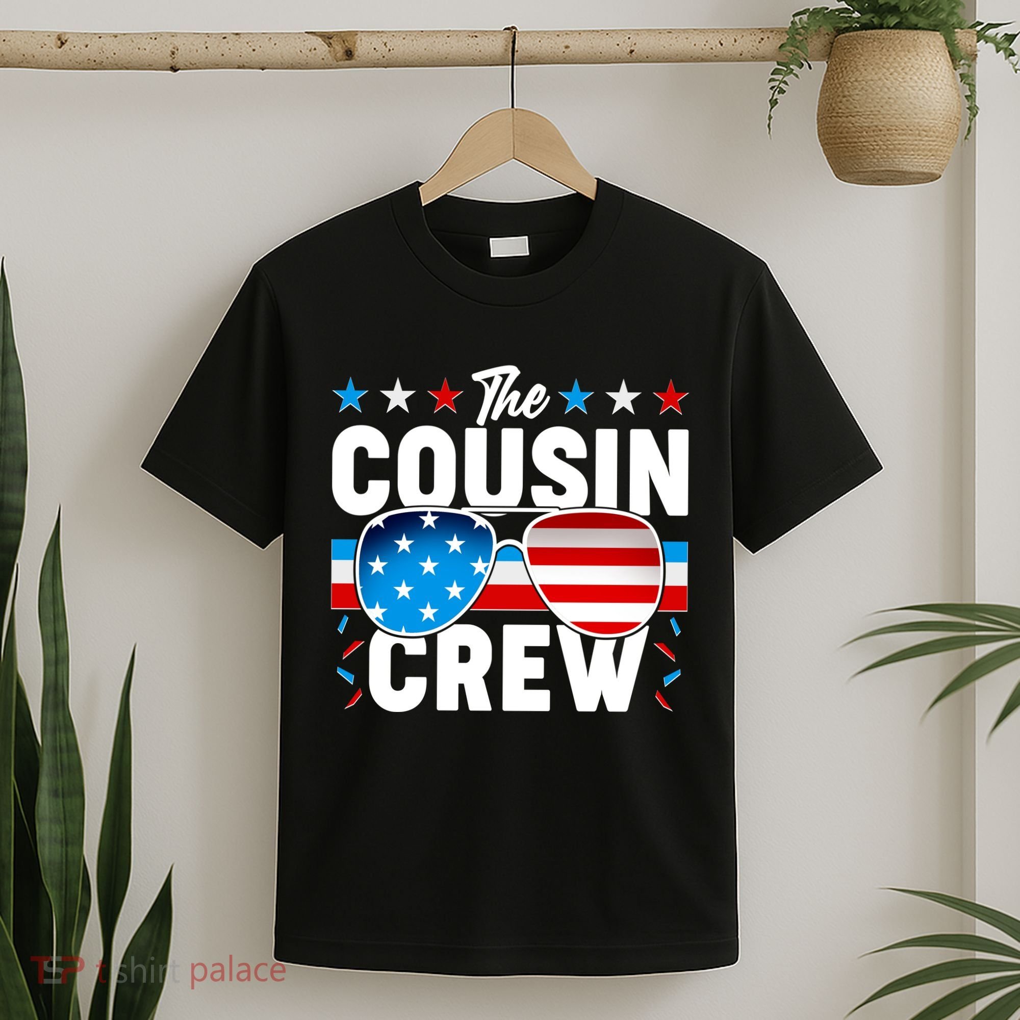 The Cousin Crew USA American Flag T-Shirt