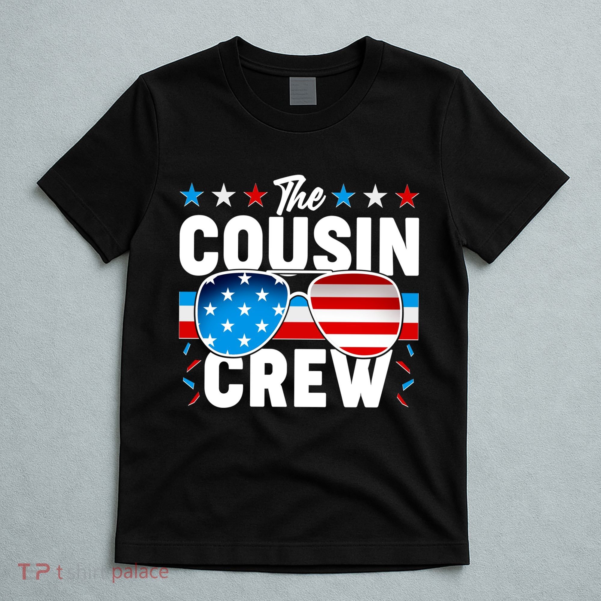 The Cousin Crew USA American Flag T-Shirt