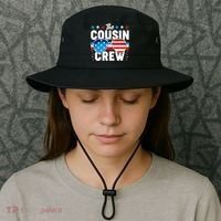 The Cousin Crew USA American Flag Bucket Hat thumb 3