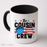 The Cousin Crew USA American Flag Coffee Mug thumb 0