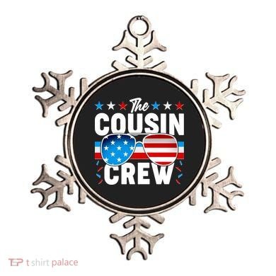 The Cousin Crew USA American Flag Ornament