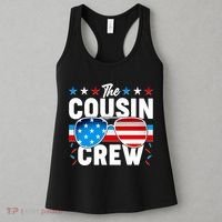 The Cousin Crew USA American Flag Women's Tank Top thumb 3