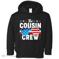 The Cousin Crew USA American Flag Toddler Hoodie thumb 0