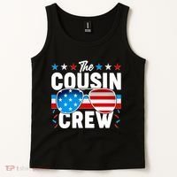 The Cousin Crew USA American Flag Tank Top thumb 2