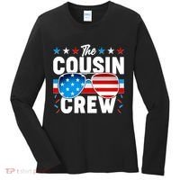 The Cousin Crew USA American Flag Women's Long Sleeve Shirt thumb 0