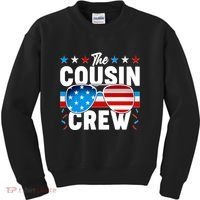 The Cousin Crew USA American Flag Kids Sweatshirt thumb 0