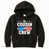The Cousin Crew USA American Flag Kids Hoodie thumb 0