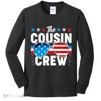 The Cousin Crew USA American Flag Kids Long Sleeve Shirt thumb 0