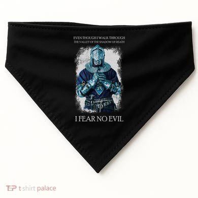 The Crusader Fear No Evil USA-Made Doggie Bandana