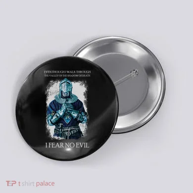 The Crusader Fear No Evil Button