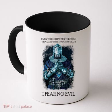 The Crusader Fear No Evil Coffee Mug