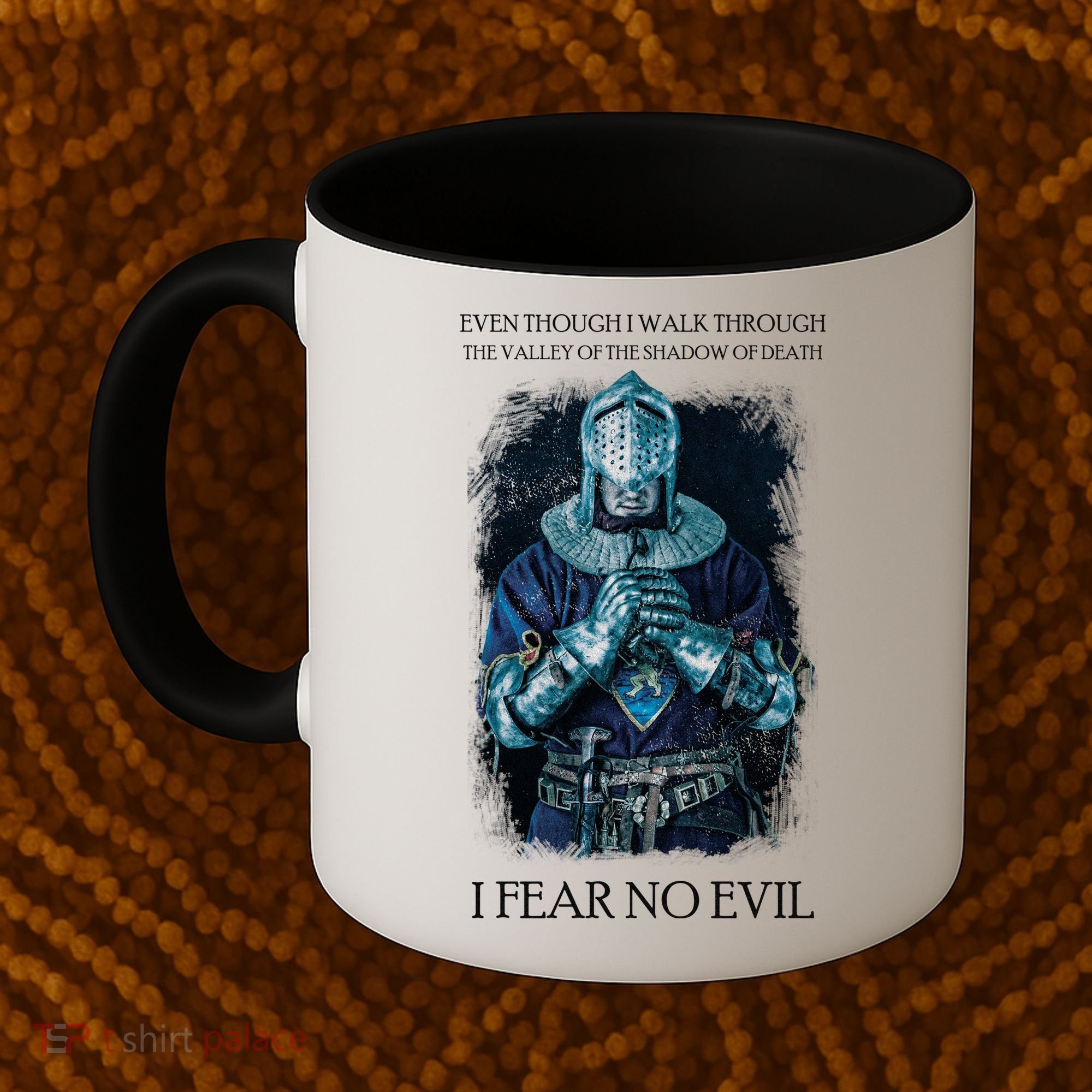 The Crusader Fear No Evil Coffee Mug