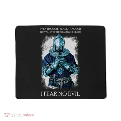 The Crusader Fear No Evil Mousepad
