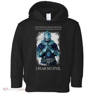 The Crusader Fear No Evil Toddler Hoodie